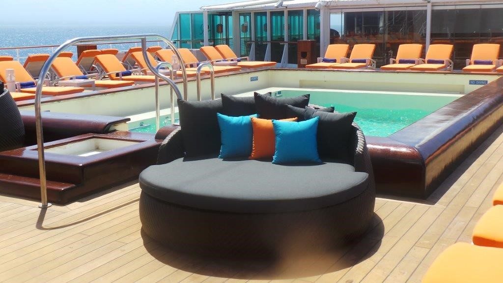 Marine Grade Outdoor Furniture Cruise Liner
